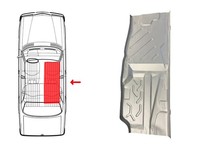 Karosserie Rechts Ohne Kante FüR Mercedes W123 C123 S123 PO9063
