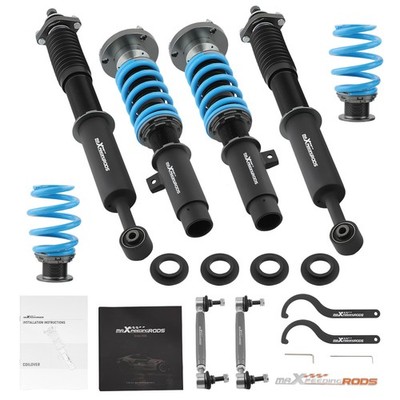 24 Wege Dämpfung Einstellbar Gewindefahrwerk for BMW E46 M3 Basis Coupe 2001-06