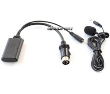 Microphone Bluetooth AUX Audio Cable for Alpine KCM-123B M-BUS 9501 9503 9825