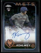 2024 Topps Chrome Taylor Kohlwey Auto #RA-TK Rookie Autographs
