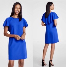 Ann Taylor Blue Knee Length Dress in Women’s Sz Small NWOT