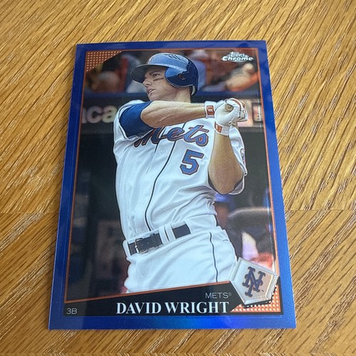 David Wright #5 2011 Topps Chrome card