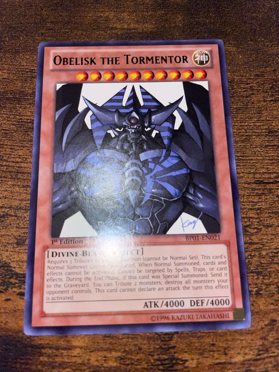 Obelisk The Tormentor Rare Yu-Gi-Oh! TCG Collectible Individual