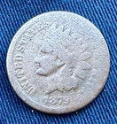 1879 Indian Cent Bronze Circulated Uncertified US Coin