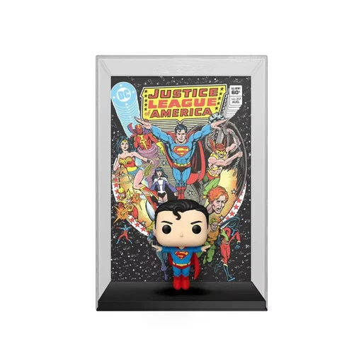 Funko POP! Comic Cover: DC Justice League of America Superman Figure SEE DETAILS