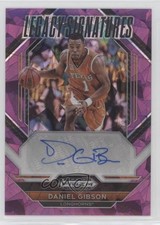 2023 Prizm Draft Picks Legacy Signatures Purple Ice 84/99 Daniel Gibson Auto 2v5
