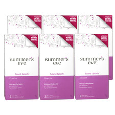 6 Pack Summers Eve Douches Island Splash 2 Each