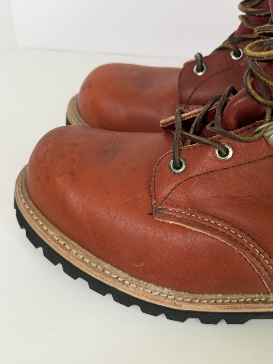 Red Wing Irish Setter 849 Insulated Leather Work Boot Size 11 EE