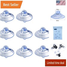 HSTECH 10 Pcs Radar Detectors Suction Cups for Clear Cobra Escort and Beltronics