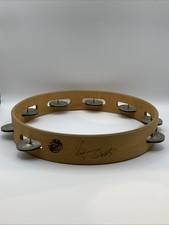 Kenny Rogers Stage Used Autographed and Signed Tambourine