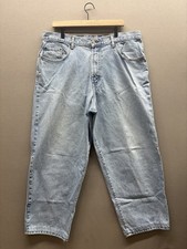 Vintage Lucky Brand Womens Dungarees Relaxed Fit Shorter Made in USA Size 40