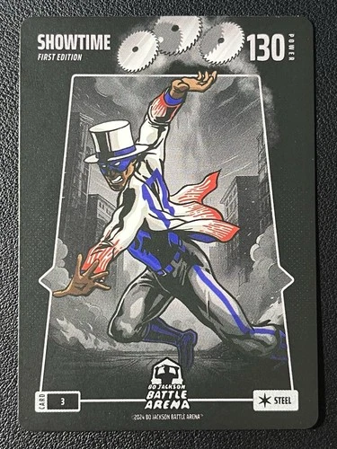 2024 Bo Jackson Battle Arena Shohei Ohtani Showtime Steel 1st Edition #3