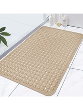 Extra Large Shower Mat, 47.2 x 31.5 Inch Non Slip Shower Mats for Inside Show...