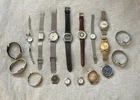 Vintage Watch Lot. SEIKO watch. GRUEN watch. TIMEX WATCH LOT. Parts and Repairs