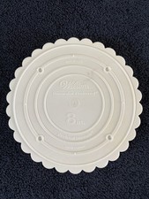 Wilton Circles Of Strength Scalloped Separator Plate 8" For Cake Decorating