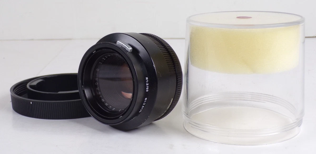 Leica SUMMICRON-R 50mm Focal f/2 Camera Lenses for sale | eBay