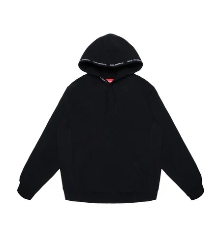 SWEAT SHIRT À CAPUCHE NOIR SUPRÊME CANAL XL SS18 NEUF JAMAIS OUVERT