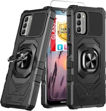 TJS Compatible for Nokia G100 Case (N150DL)/Nokia C300 (N155DL), Black 