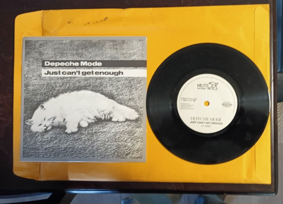 Depeche Mode Just Can't Get Enough 1981 45. | eBay