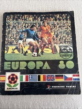 Original Panini Europa 80 Album Part Filled