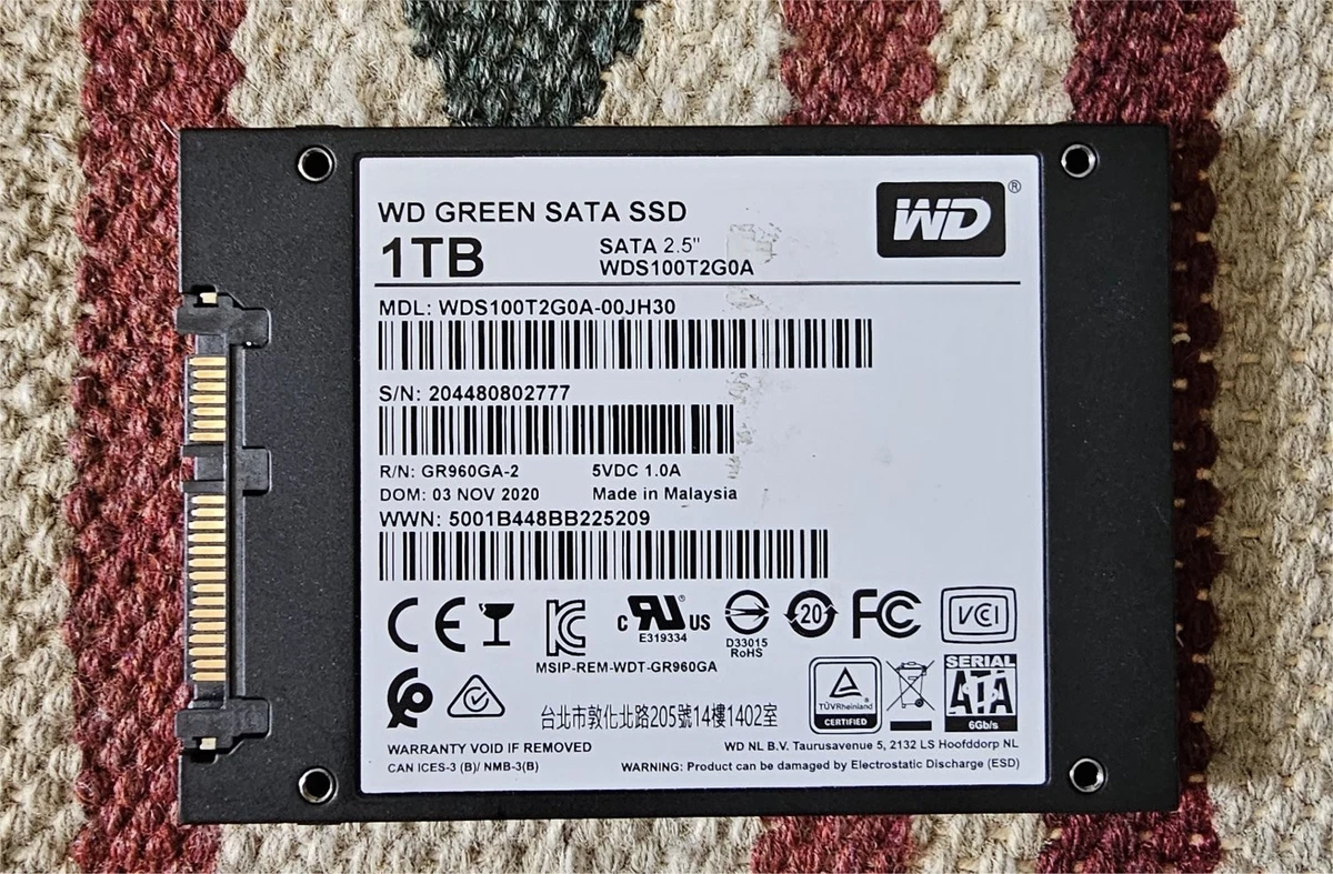 Western Digital SATA III 1 TB Solid State Drives for sale | eBay