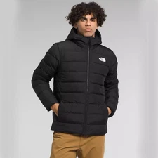 The North Face Men's Aconcagua Hooded Jacket, TNF Black/ Hot Sale~~Freeship