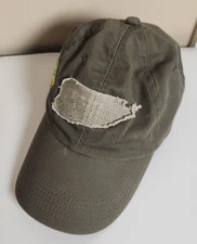 DEKALB Wing Wear Hat K-Products Patch Corn Farming Strapback Cap Ag Olive Green