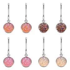 8Pcs Zipper Pulls Charm, Zipper Pull Replacement (Pink Series)