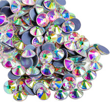 Hotfix Rhinestones, 1440Pcs Flatback Crystal Rhinestones for Crafts Clothes DIY