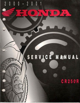 #ad CR250R service manual repair 2000 2001 CR250 Comb Bound $34.59