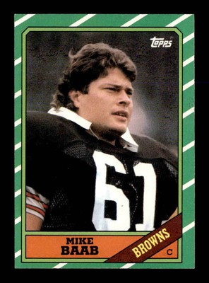 1986 Topps #192 Mike Baab   NM/NM+ X3436888