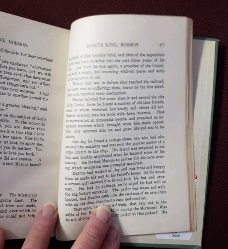 Marcus King Mormon Religion Religious Novel Nephi Anderson 1908 - Picture 3 of 9