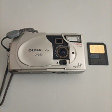 Olympus Camedia D-380 2MP Digital Camera 5X Zoom W/ 8 MB Smartmedia