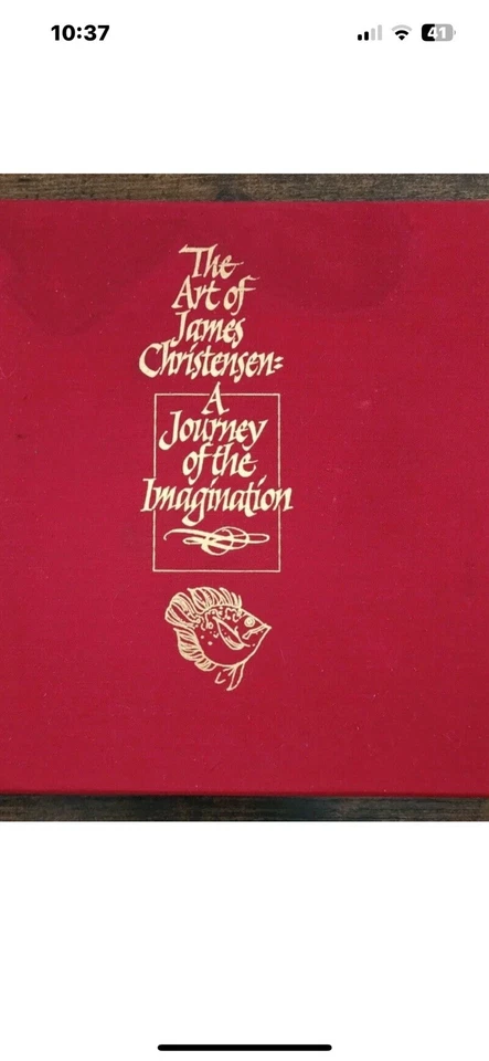 Men and Angels Collector's Book: The Art of James C. Christensen with LEP - Image 2 of 4