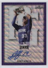 2020 Leaf Perfect Game All-American Classic Metal /8 Edwin Arroyo Auto 1ly0