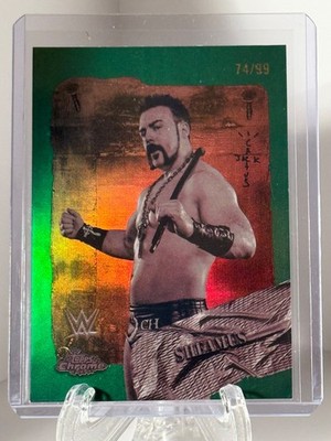 2025 Topps Chrome Cactus Jack WWE # RDR-36 Sheamus Rodeo Rebels Green #d /99