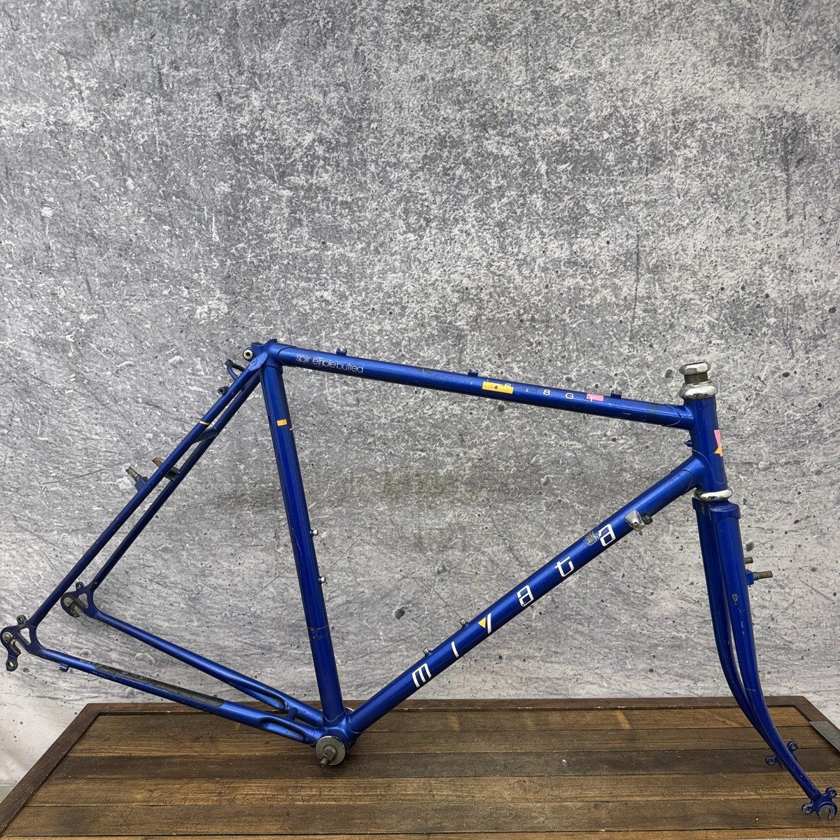 Vintage Miyata 618 GT Touring Frame 54cm Steel Japan 700c 126mm