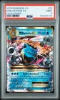 2016 POKEMON XY EVOLUTIONS #22 M BLASTOISE EX PSA 9