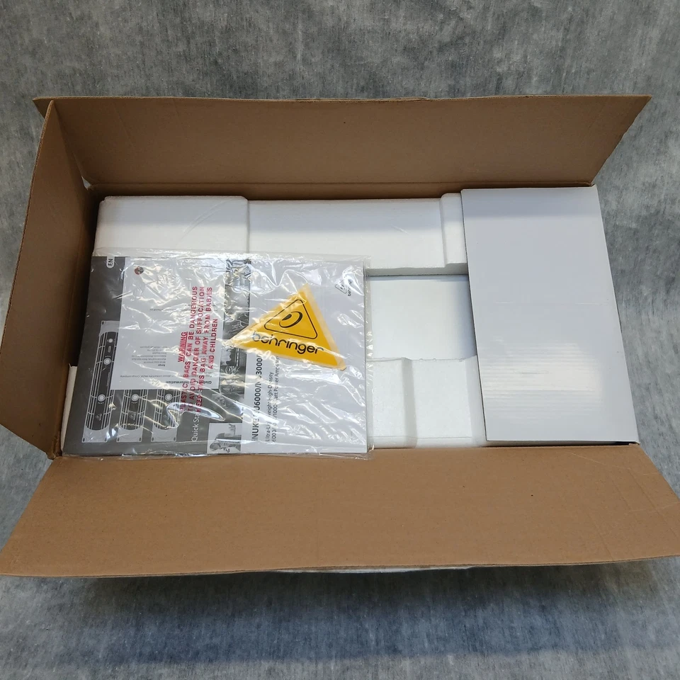 Behringer iNUKE NU1000 | 1000 watt speaker amp |  2 channel  | NEW in box - Image 2 of 4