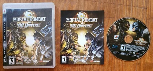 PS3 Mortal Kombat Vs. DC Universe Complete TESTED