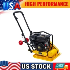 7HP Plate Compactor Rammer 212CC Gas Engine 4200 Lbs Compaction Force Rammer