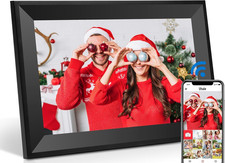 10.1 Inch Digital Picture Frame Wifi Enabled Wall Mountable Auto-Rotate App
