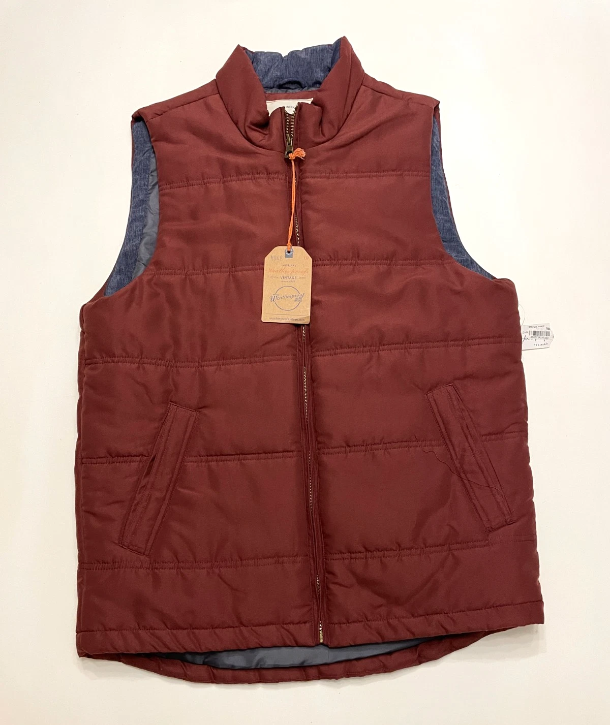 Weatherproof Vintage vest | Men's Medium | Maroon | NWT