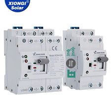 DIN Rail Mini ATS Automatic Transfer Switch 6A~63A 2P 4P 220V Dual Power Selecto