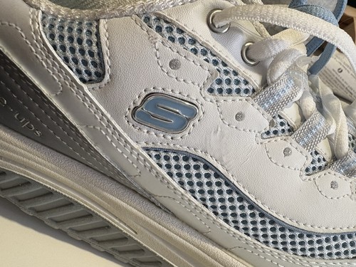 SKECHERS Shape-Ups Walking Toning Rocket White Sneakers Women's 7 .5 NWT - Picture 7 of 10