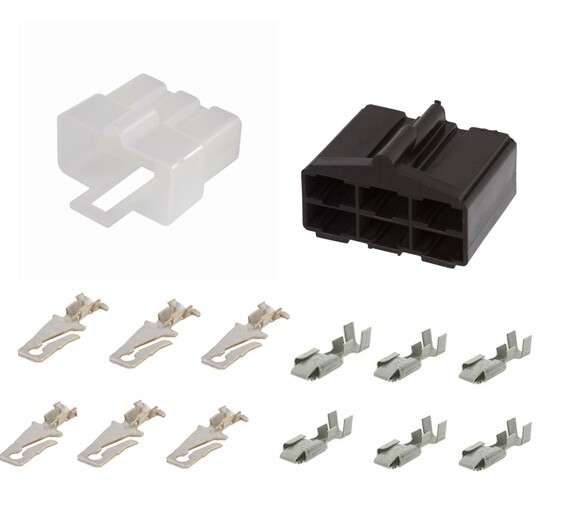 Delphi Packard GM 56 Series Six Conductor or Pin Connector Set 12