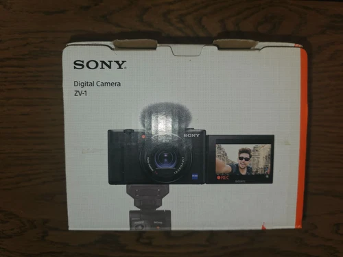 Sony ZV-1 Digital Compact Vlogging Camera- Black