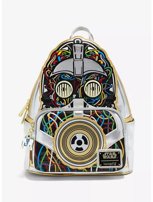 Loungefly Star Wars C-3PO Glow-in-the-Dark Mini Backpack | eBay display picture 3