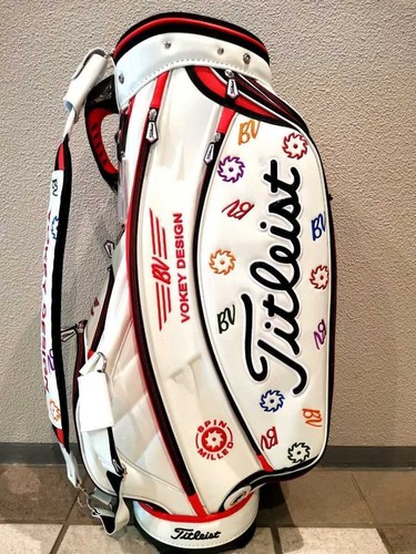 Titleist Vokey Design Limited golf Staff bag JP white Express 9.5 Type Condition - Picture 4 of 9