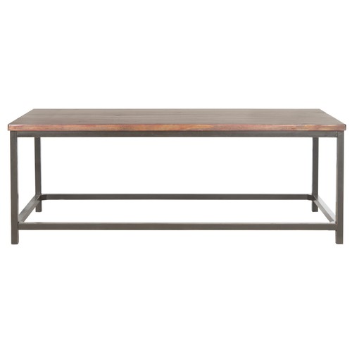 SAFAVIEH Alec Coffee Table | Maroon | - Picture 2 of 5